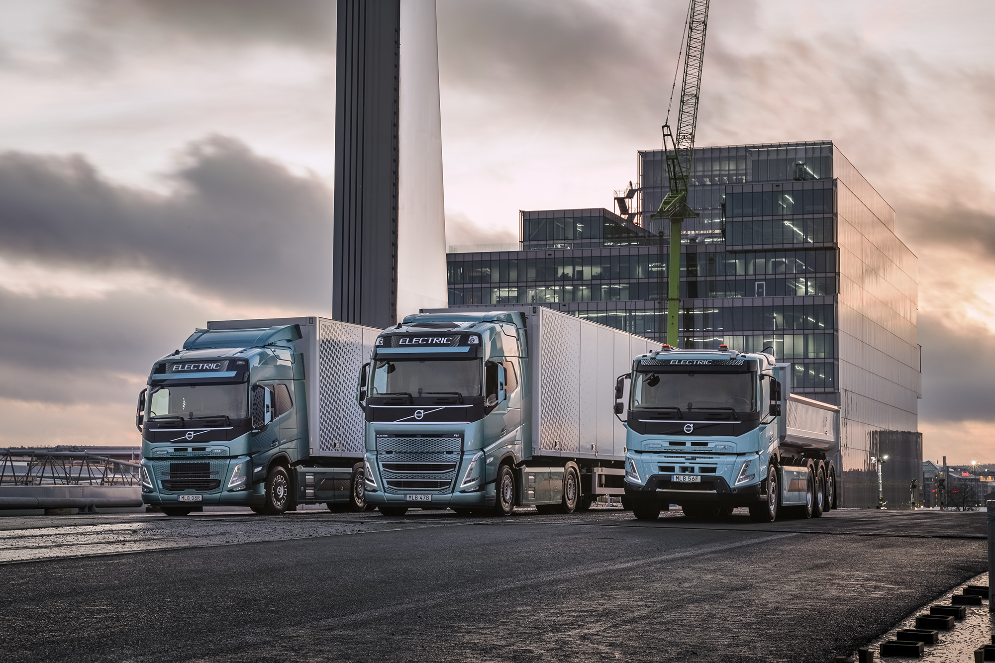 Com a adição de três novos produtos, o portfólio elétrico da Volvo Trucks pode dar um contributo importante para a redução do impacto climático do transporte rodoviário de mercadorias.